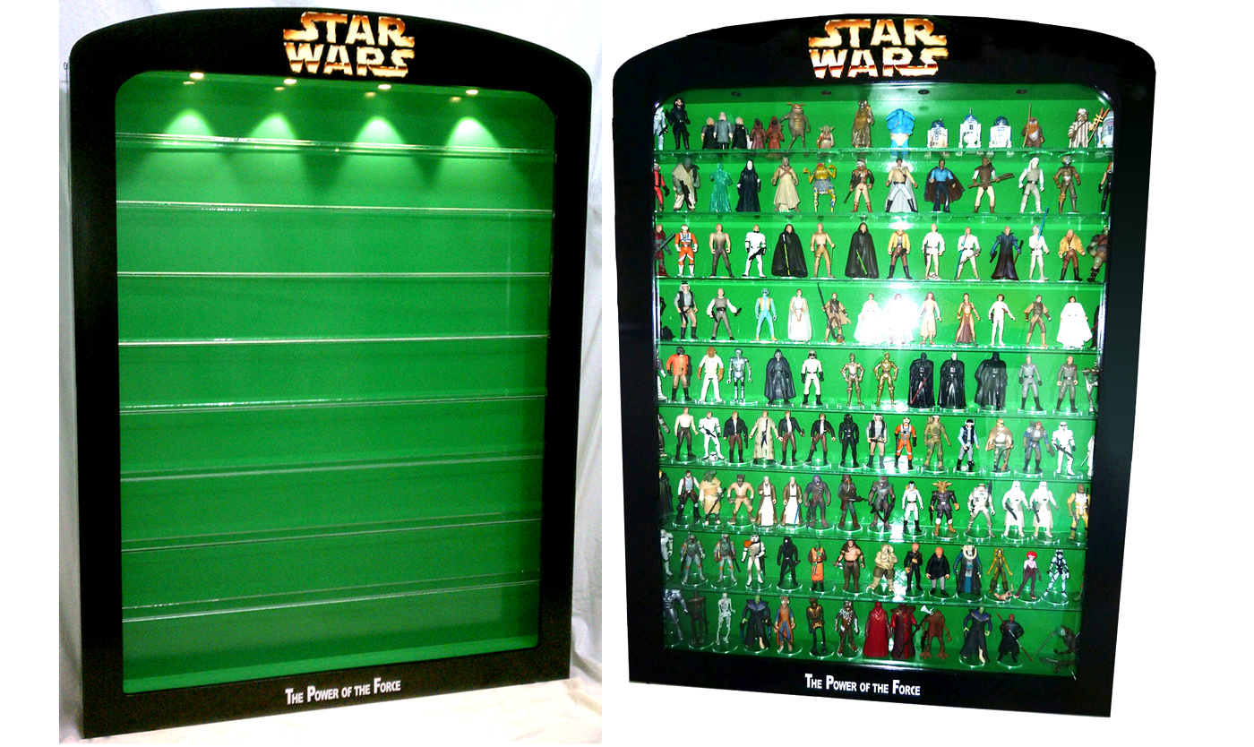 Action Figure Cabinets Themed Figure Display Cabinets